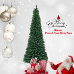 6ft Green Slim Pencil Tree - si-act1013