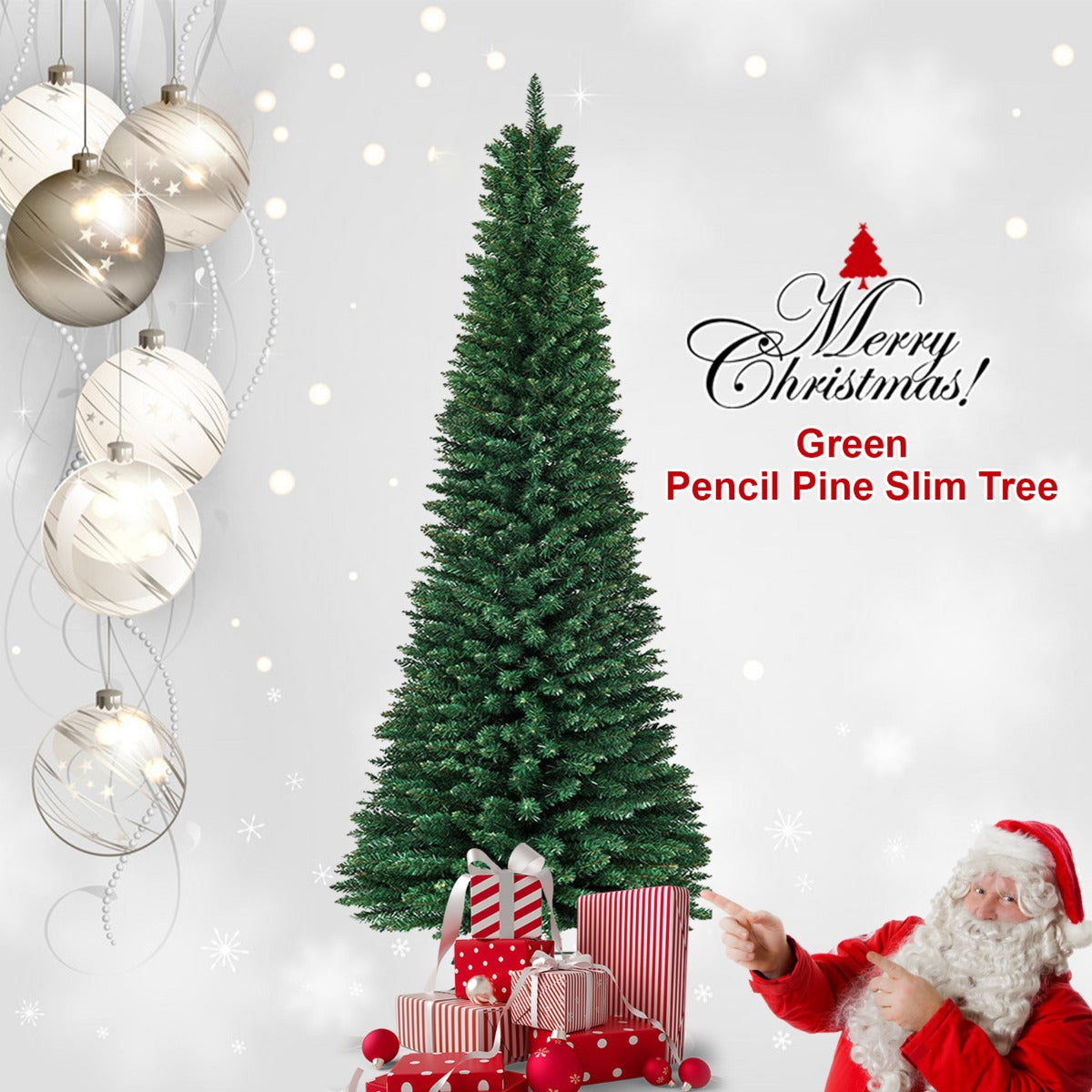 03_2.jpg 6ft Green Slim Pencil Tree - si-act1013 - Image 1