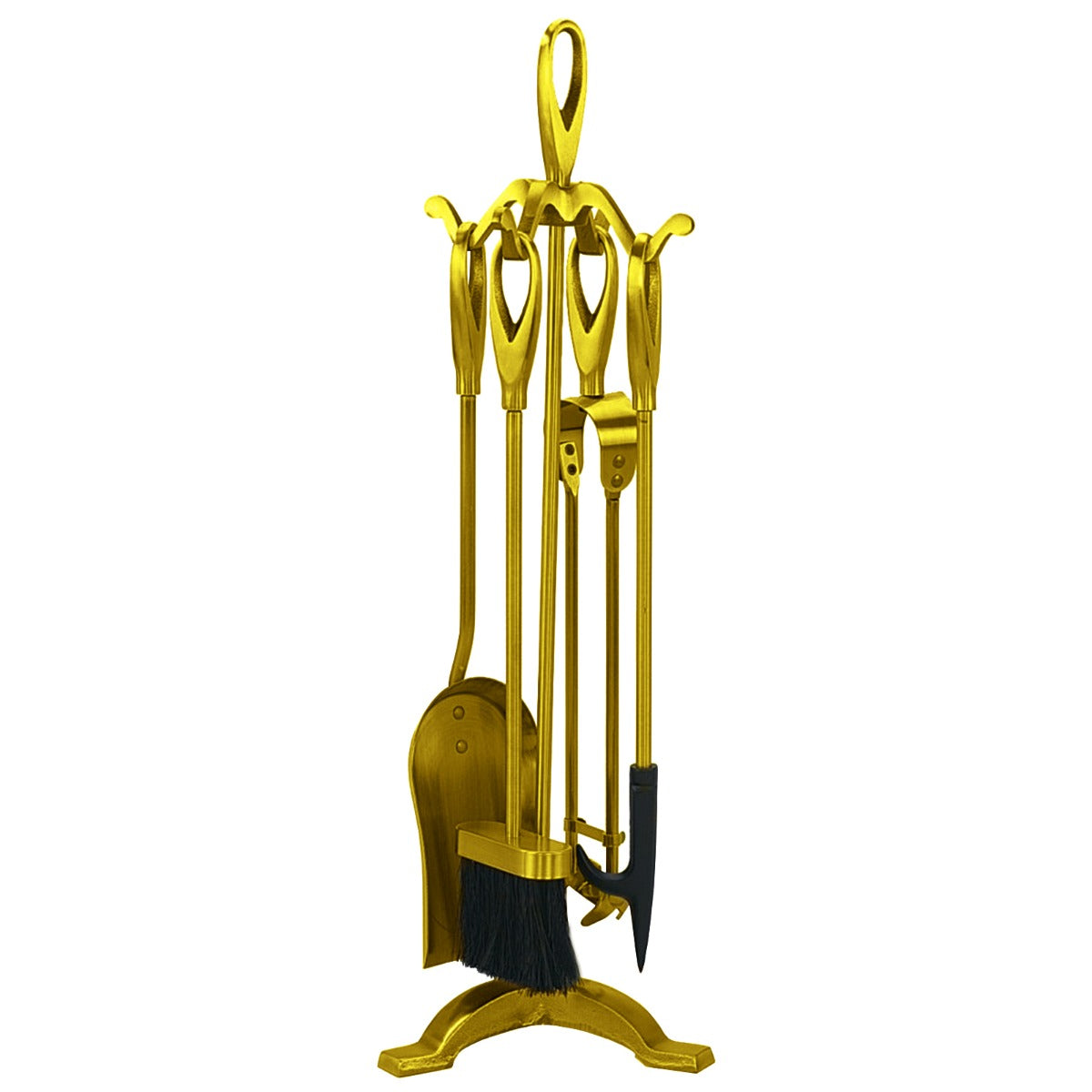 1_3_9.jpg 5pc Warwick Fireplace Set - Gold - Image 1