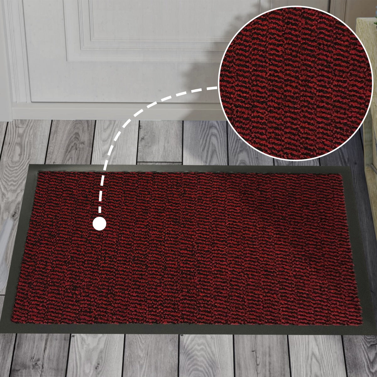21_3.jpg Barrier Door Mat 80x300 Red - 80 x 300cm - Image 1