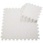10pcs White Eva Foam Mats 30 x 30 - 30 x 30cm