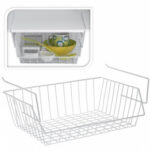 White Under Shelf Basket Large