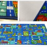 Blue Road Kids Rug - 100x165cm - 100 x 165cm