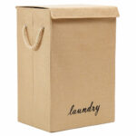 Square Laundry Basket Cream