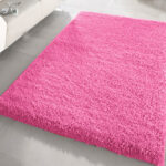 Hot Pink Shaggy Rug 160 x 230cm