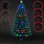 4ft Green Led Xmas Tree with 8 Functions