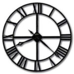 40cm Roman Metal Clock