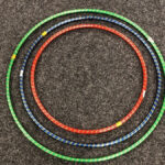 Golden Stripe 70cm Hula Hoops