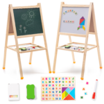 Wooden Easel with Accessory - 80cm