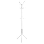 12 Hooks Coat Rack Hanger- White