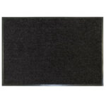 Wash N Clean Dirt Trapper Barrier Mat Black