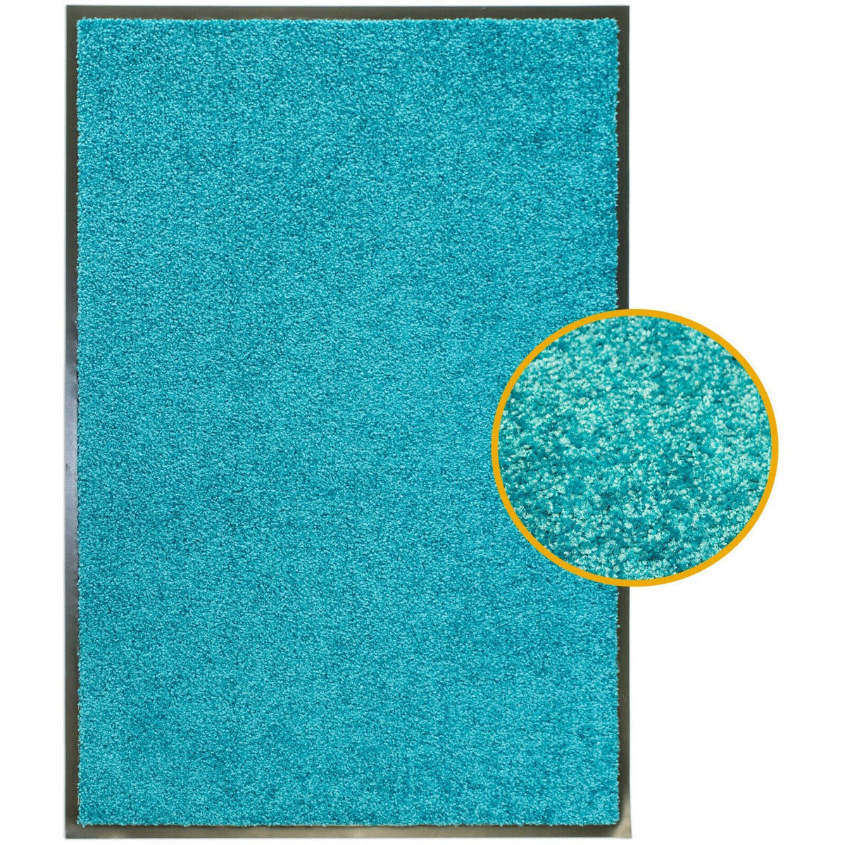 s-l1600_20__7.jpg Wash & Clean 61 x 180 Blue Dirt Trapper Barrier Mat - 61 x 180cm - Image 1
