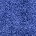 Dark Blue Shaggy Rug 80 x 150cm